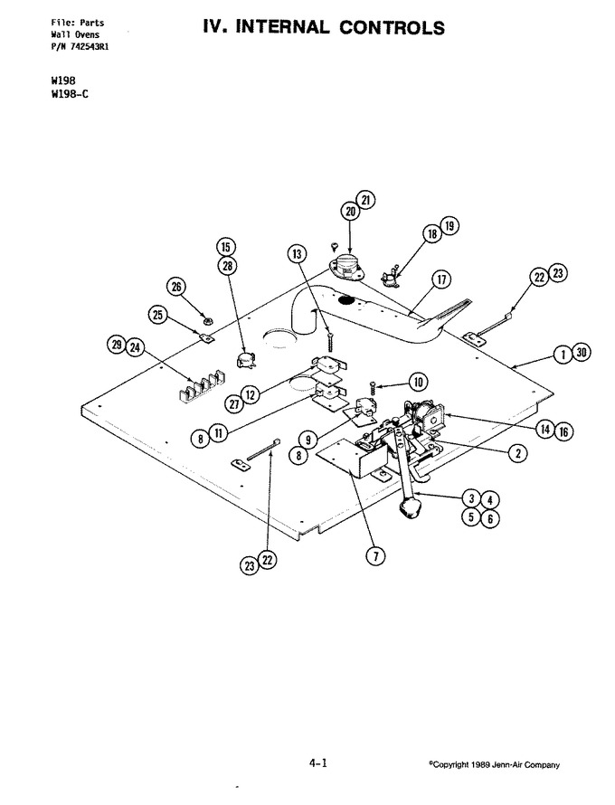 Diagram for W198