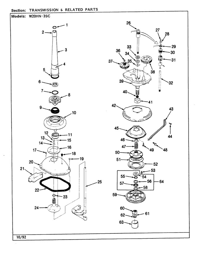 Diagram for W20HY3SC