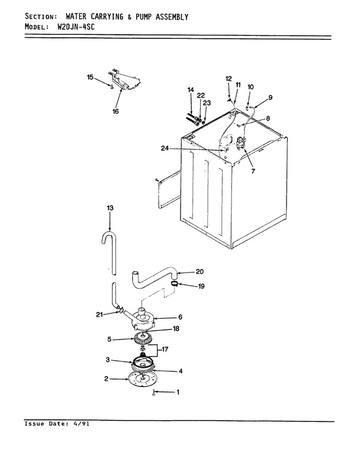 Diagram for W20JA4SC