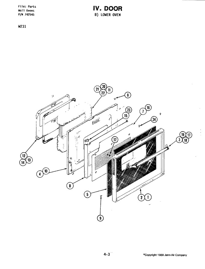 Diagram for W231