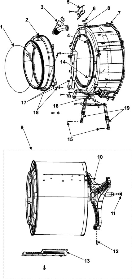 Diagram for WF316LAS