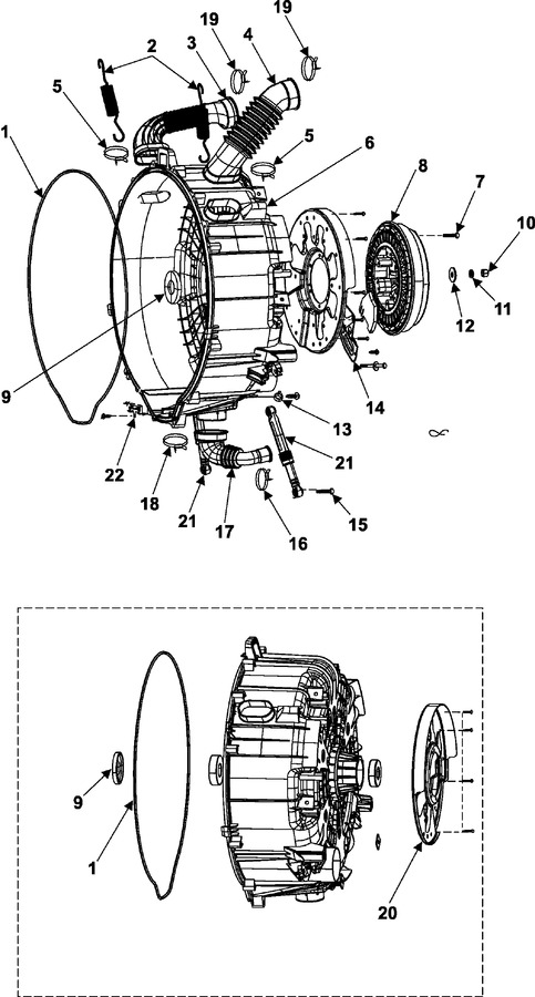 Diagram for WF316BAC/XAA