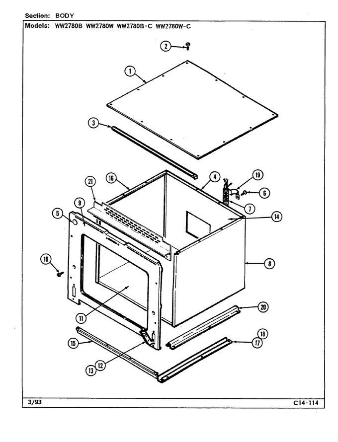 Diagram for WW2780W