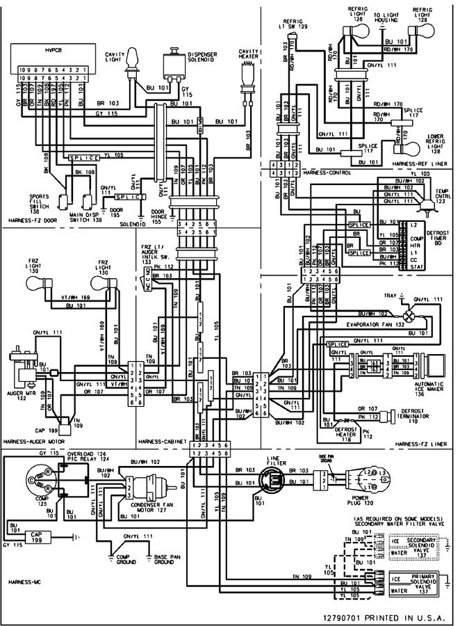Diagram for XRSS264BW (BOM: PXRSS264BW1)