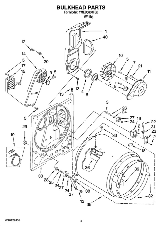 Diagram for YMED5600TQ0