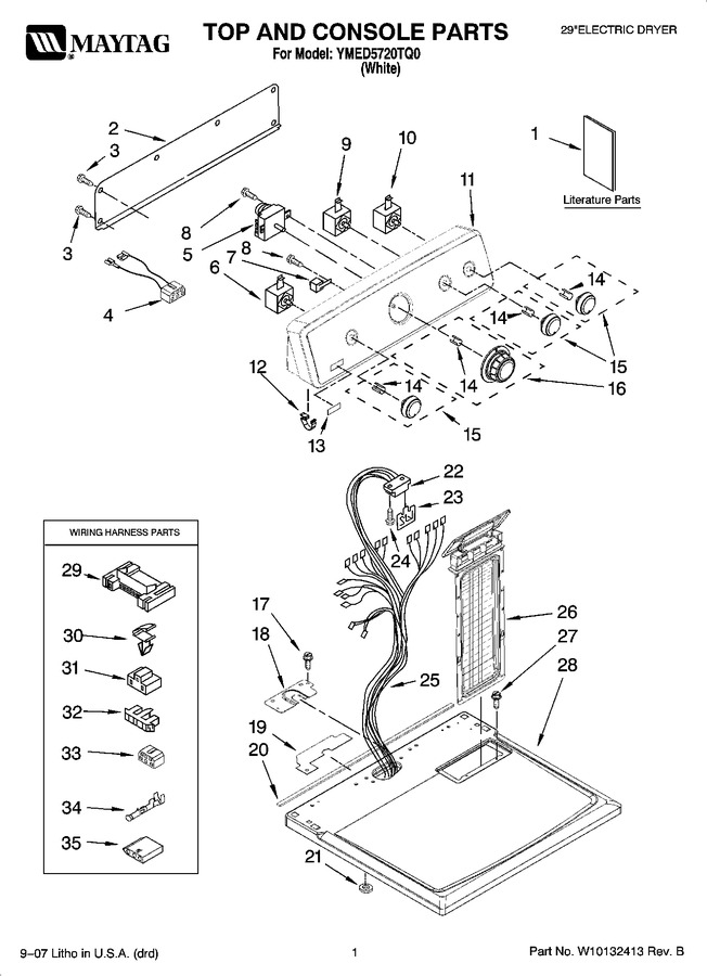 Diagram for YMED5720TQ0