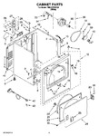 Diagram for 02 - Cabinet Parts