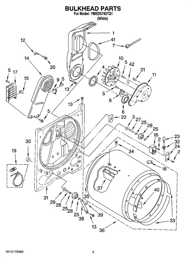 Diagram for YMED5740TQ1