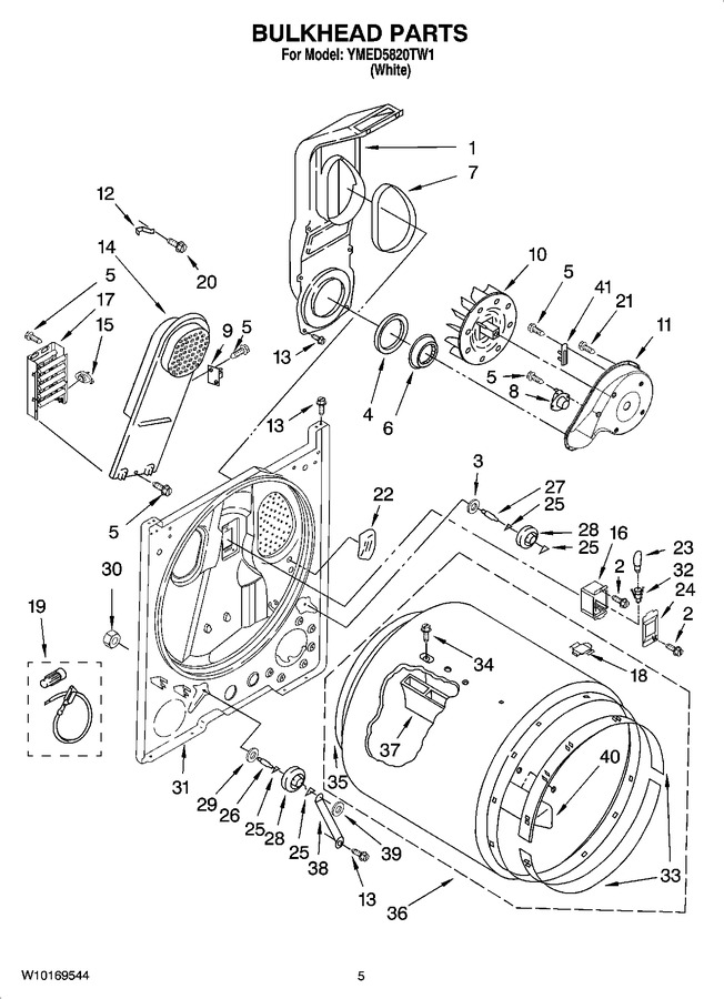 Diagram for YMED5820TW1