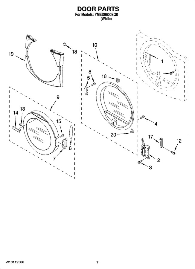 Diagram for YMED9600SQ0