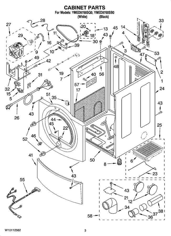 Diagram for YMED9700SQ0