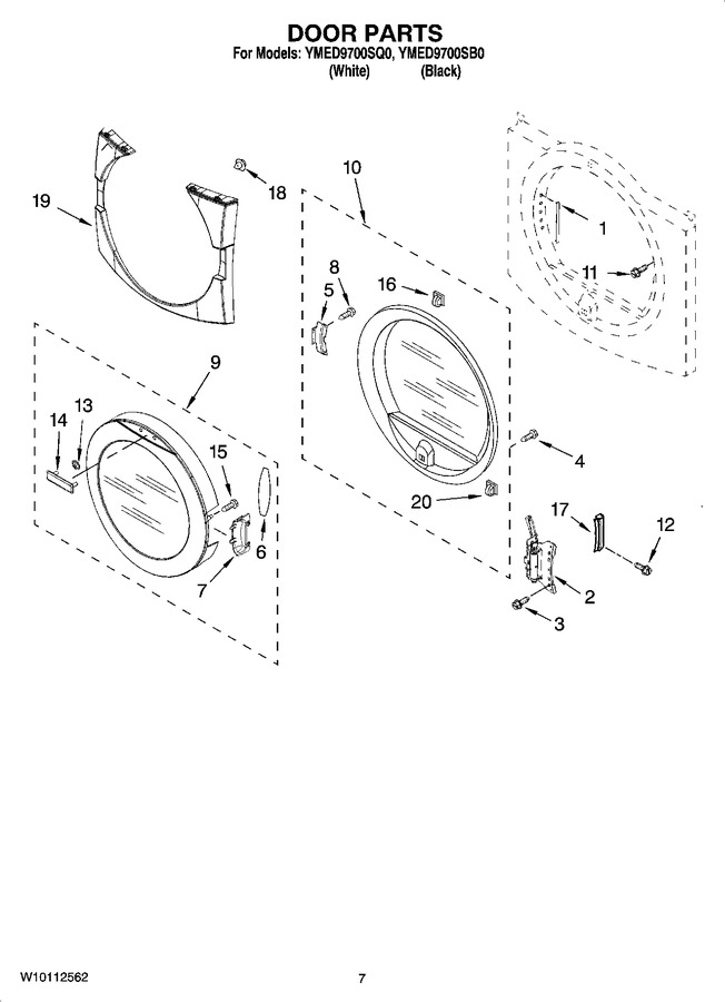 Diagram for YMED9700SQ0