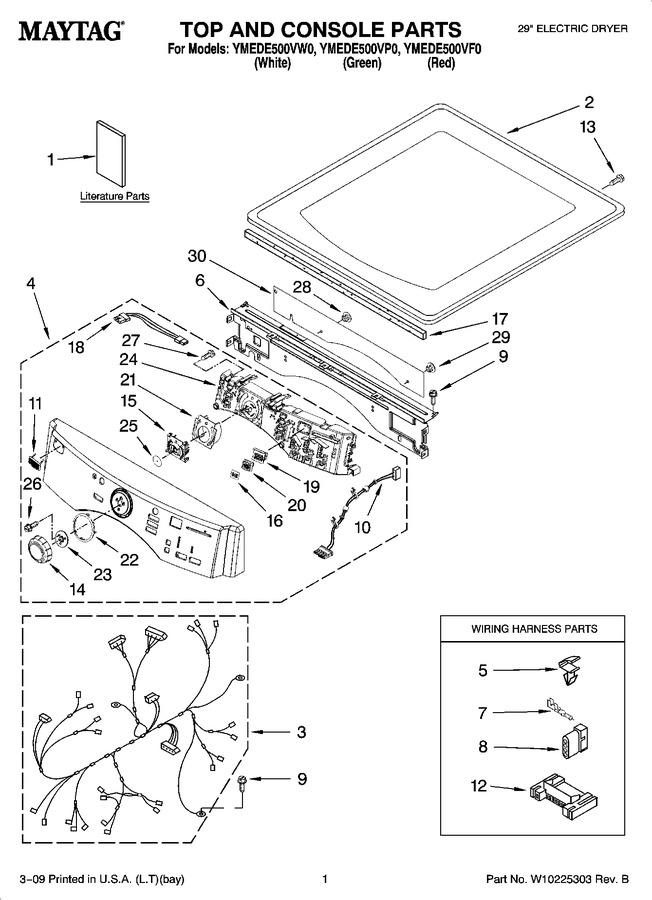 Diagram for YMEDE500VW0