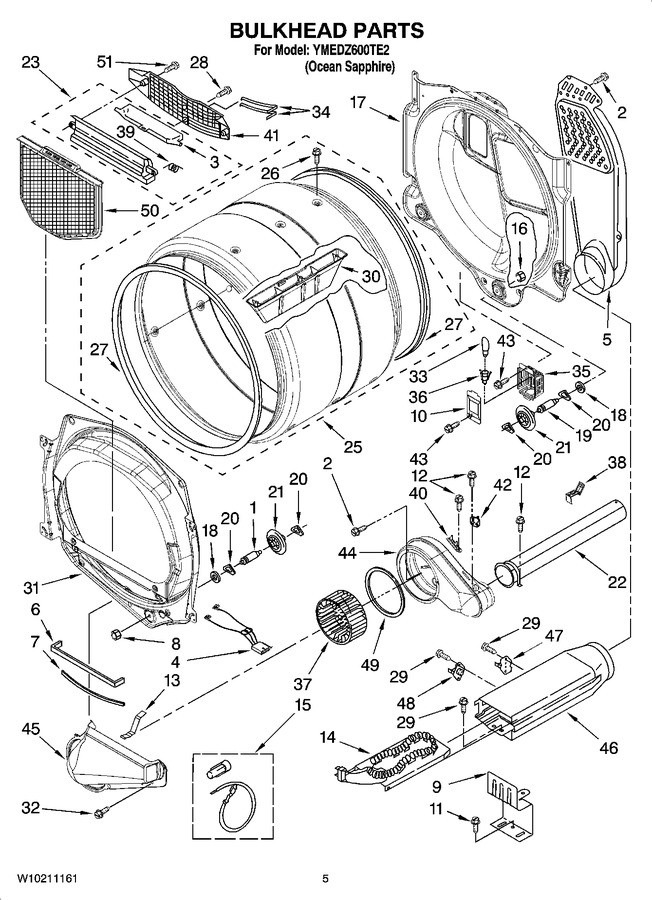 Diagram for YMEDZ600TE2