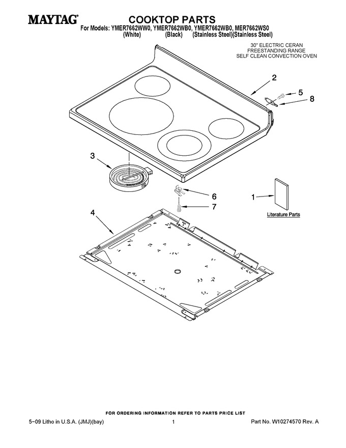 Diagram for YMER7662WB0