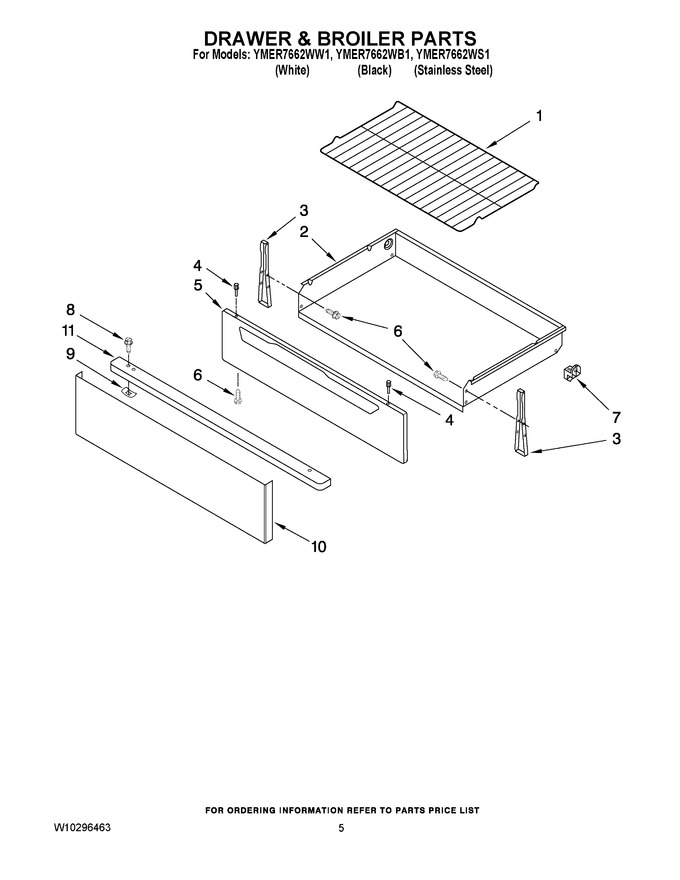 Diagram for YMER7662WS1