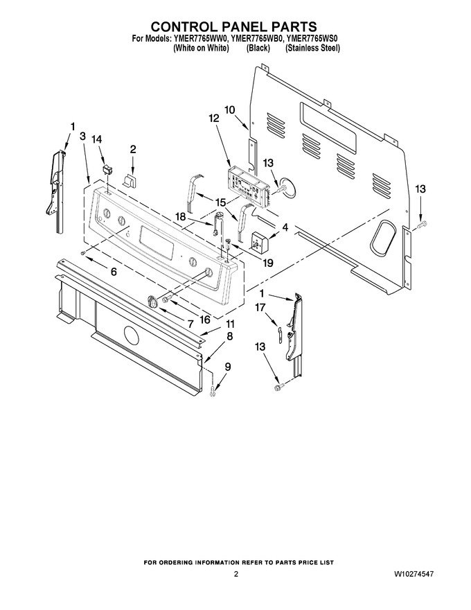 Diagram for YMER7765WS0