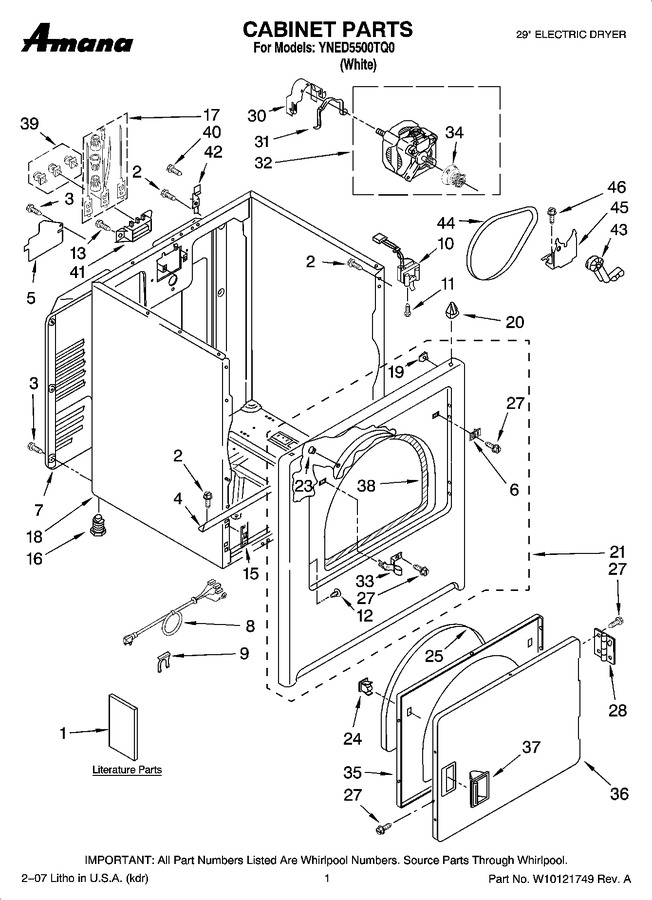 Diagram for YNED5500TQ0