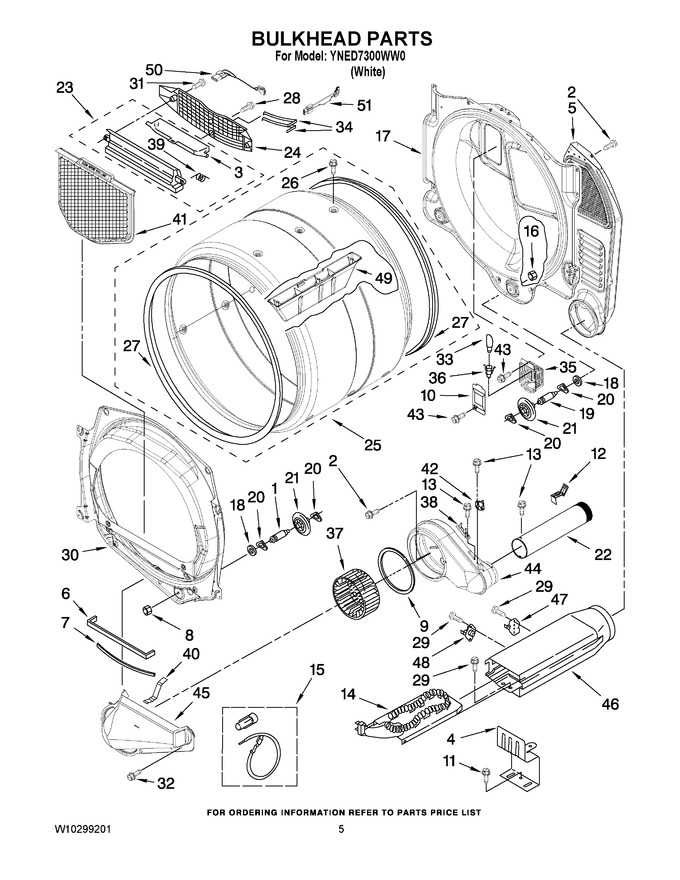 Diagram for YNED7300WW0