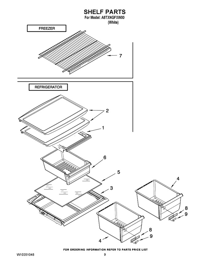Diagram for A8TXNGFXW00