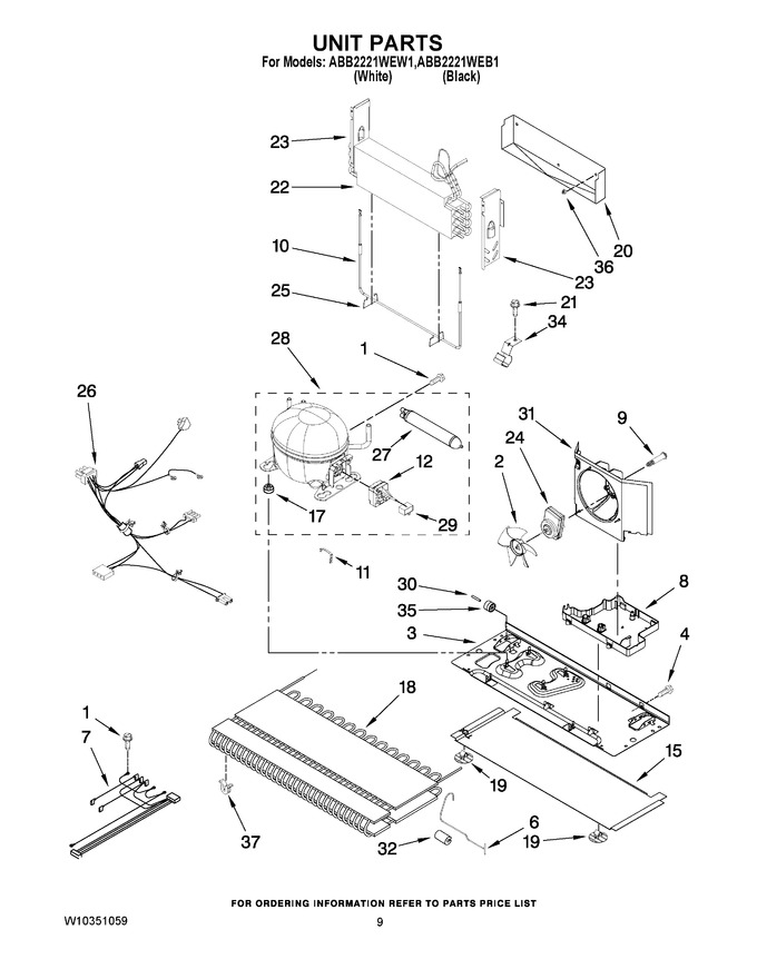 Diagram for ABB2221WEW1