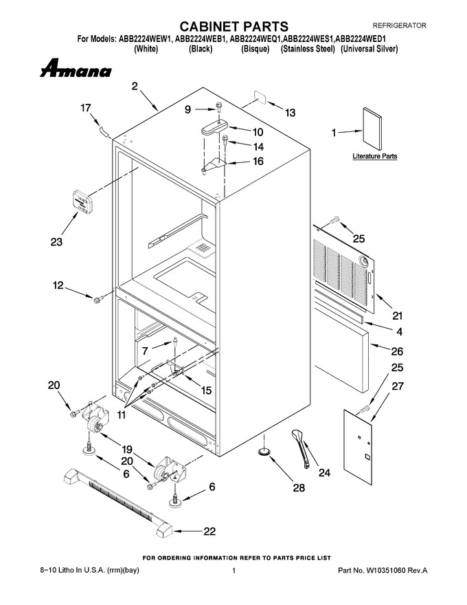 Diagram for ABB2224WES1