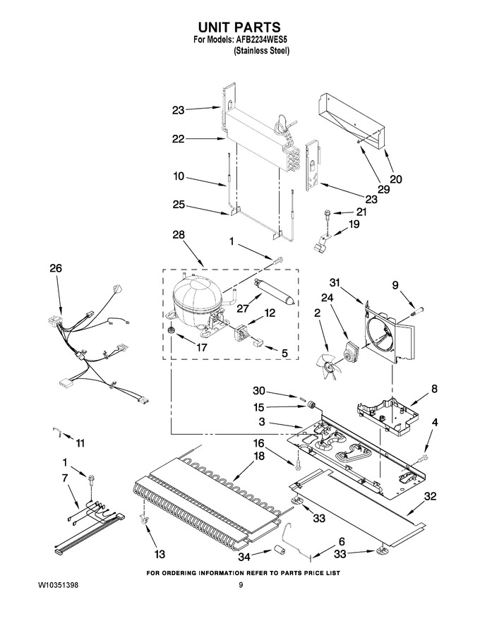 Diagram for AFB2234WES5