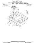 Diagram for 01 - Cooktop Parts