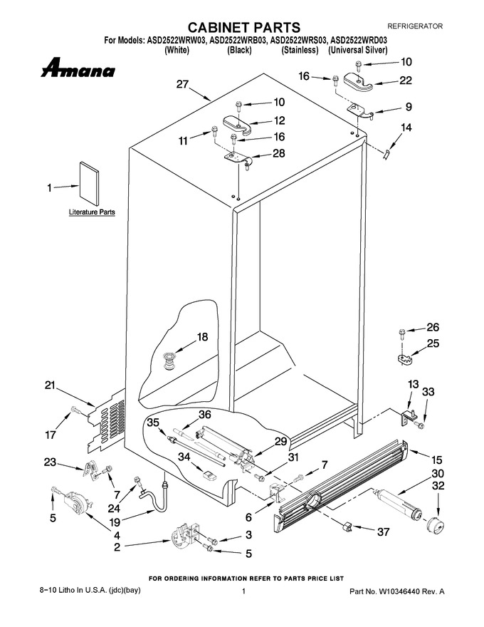 Diagram for ASD2522WRB03