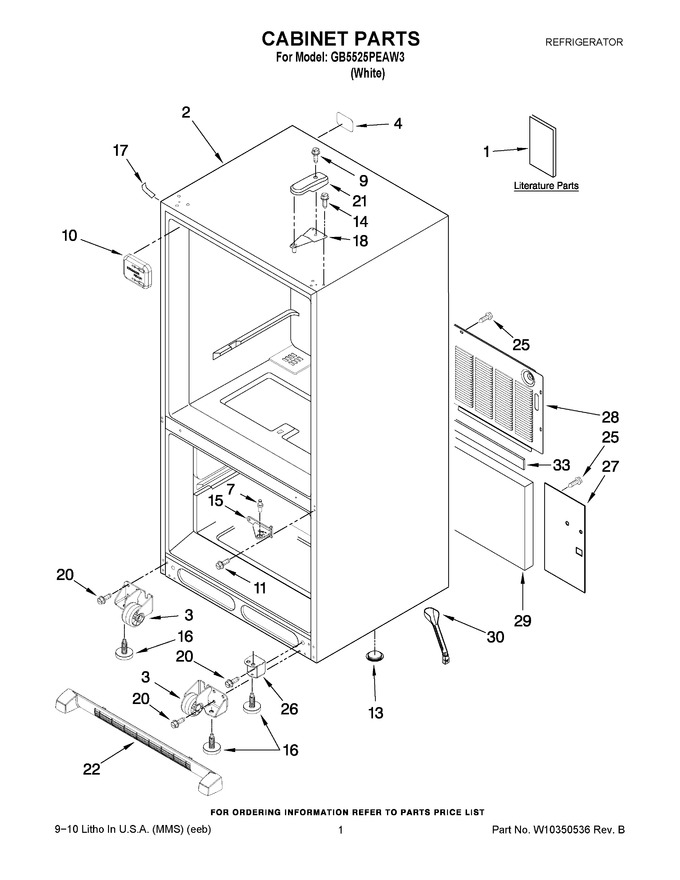 Diagram for GB5525PEAW3