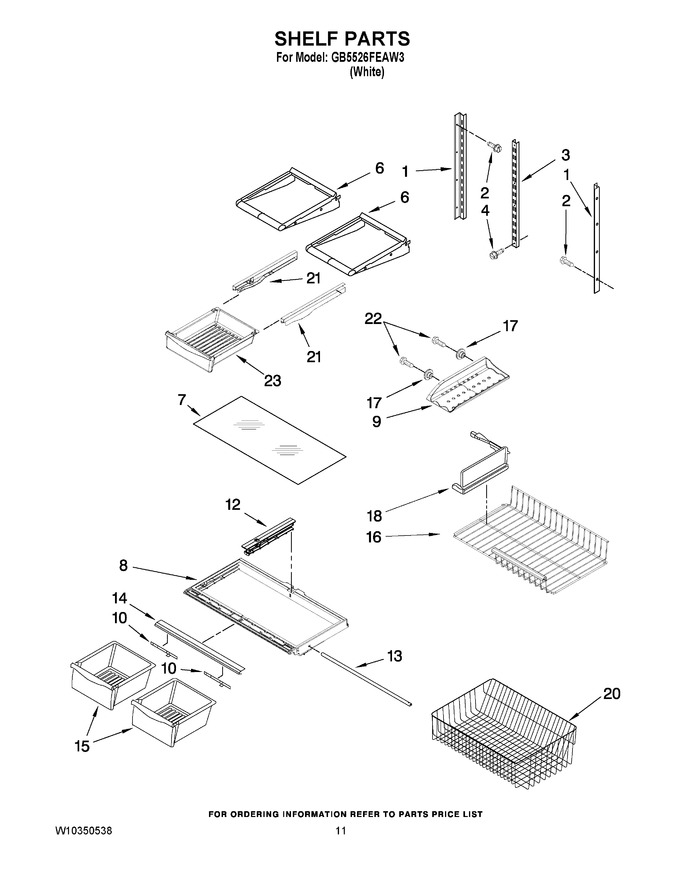 Diagram for GB5526FEAW3