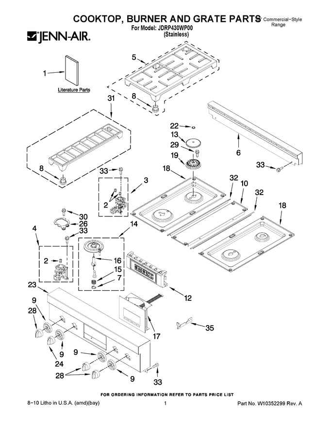 Diagram for JDRP430WP00