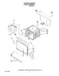Diagram for 03 - Oven Parts