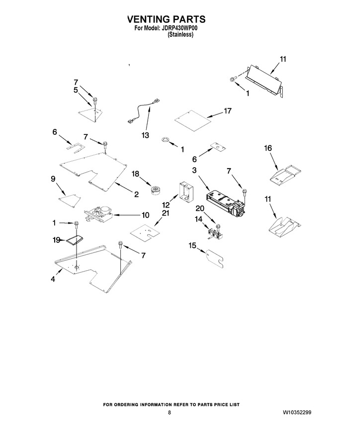 Diagram for JDRP430WP00