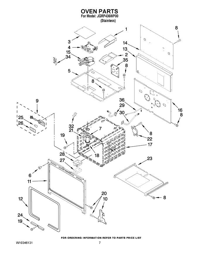 Diagram for JGRP436WP00