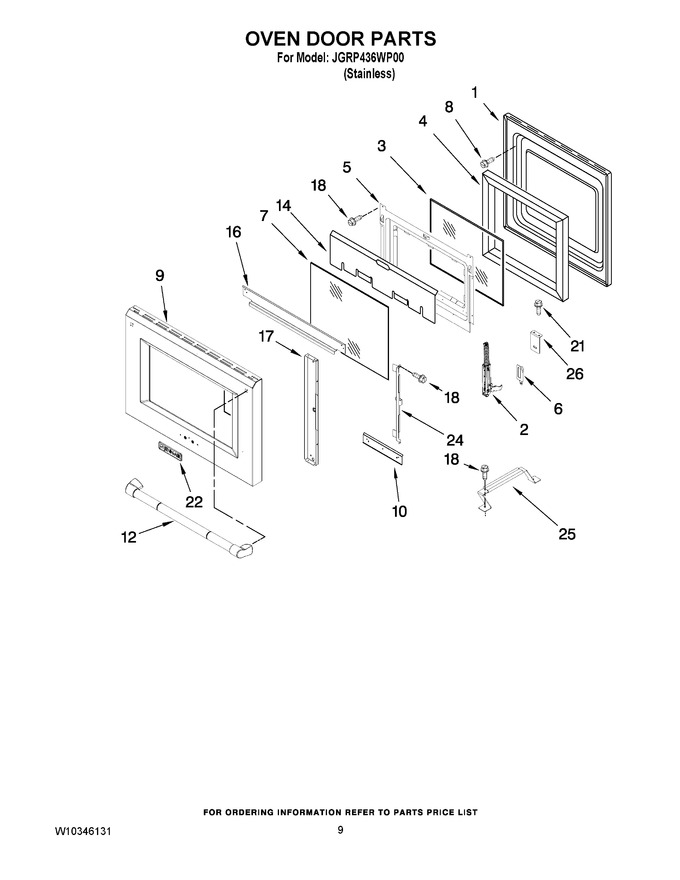 Diagram for JGRP436WP00
