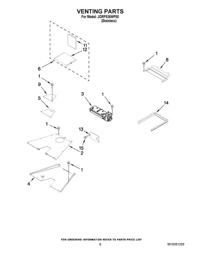 Diagram for JGRP536WP00