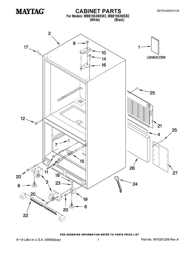 Diagram for MBB1953WEB2