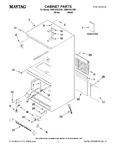 Diagram for 01 - Cabinet Parts
