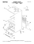 Diagram for 01 - Cabinet Parts