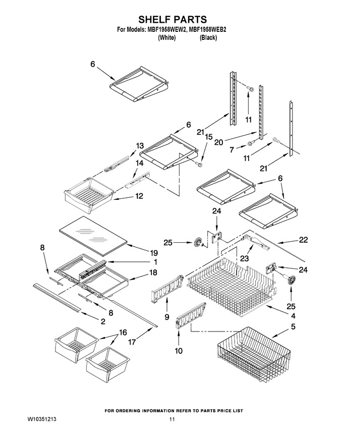 Diagram for MBF1958WEW2