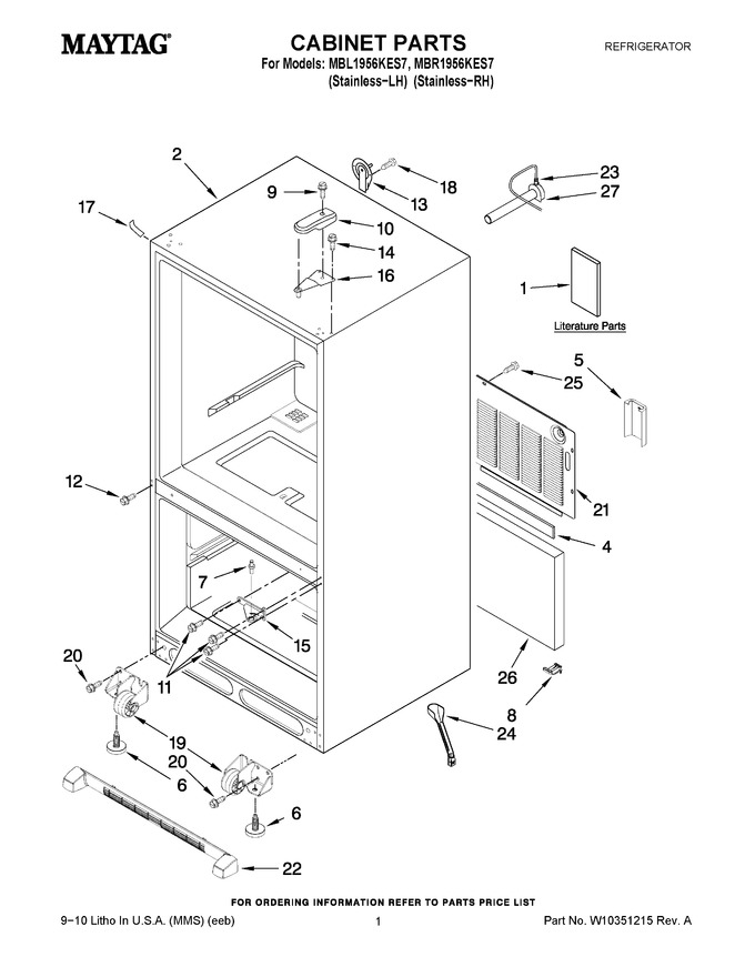 Diagram for MBL1956KES7