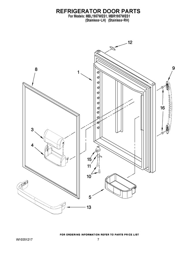 Diagram for MBR1957WES1