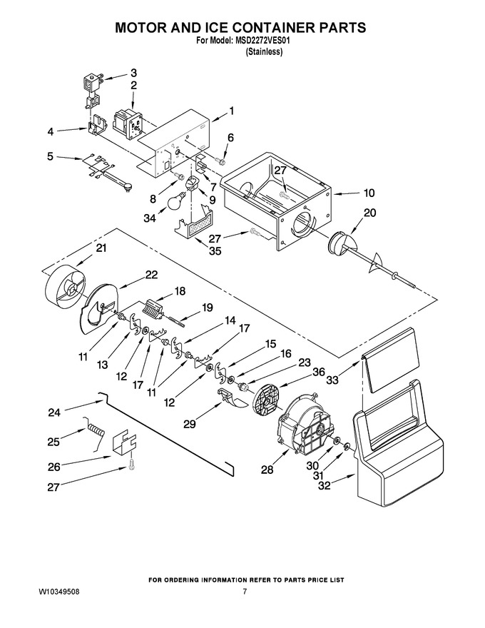 Diagram for MSD2272VES01