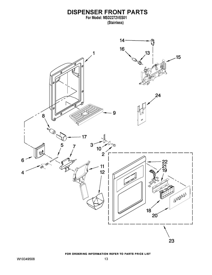 Diagram for MSD2272VES01