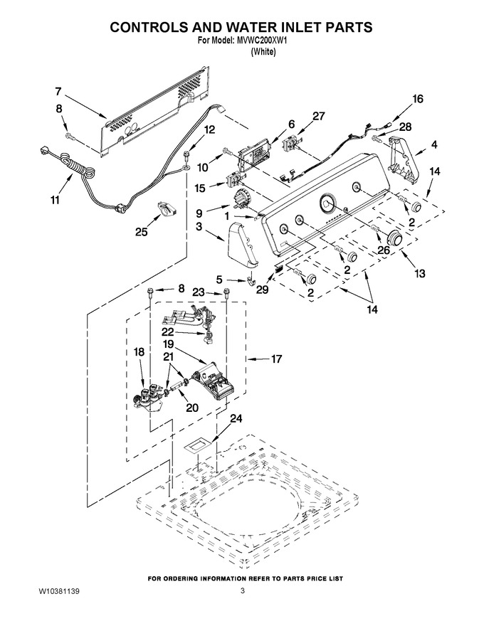 Diagram for MVWC200XW1