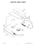 Diagram for 02 - Control Panel Parts