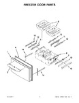 Diagram for 08 - Freezer Door Parts