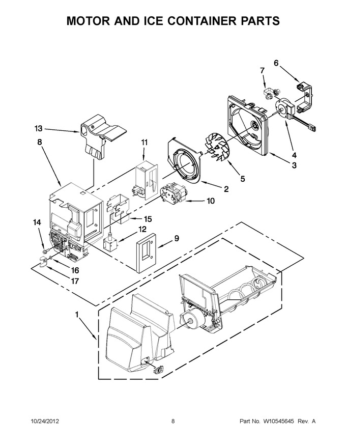 Diagram for MFX2570AEW3