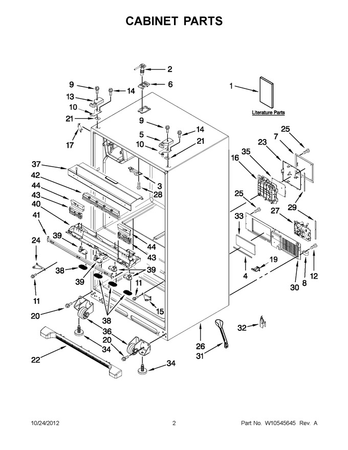 Diagram for MFX2570AEW3
